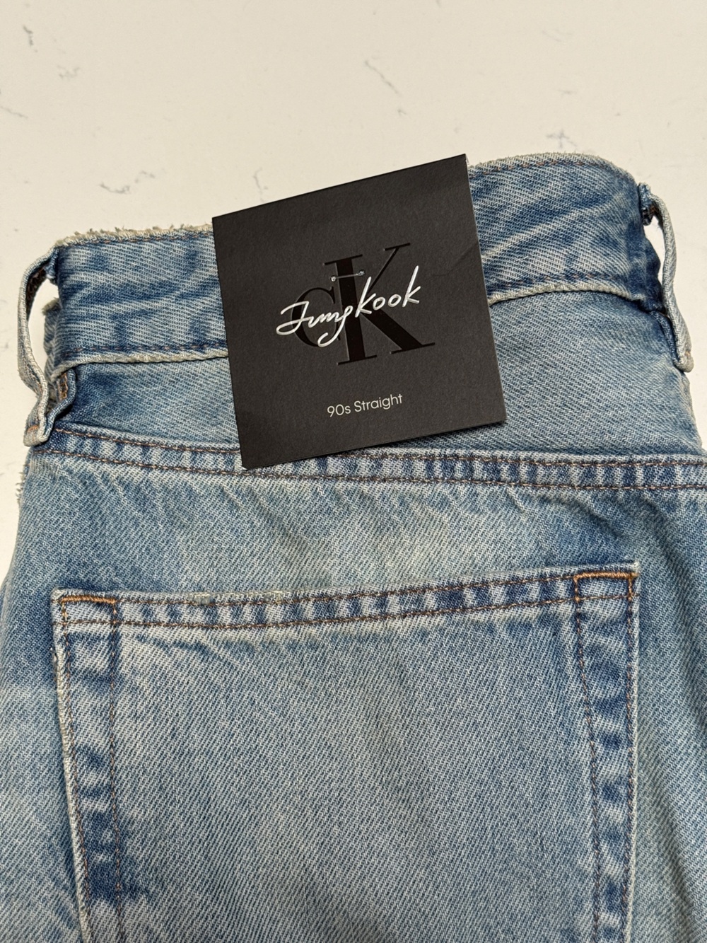 Jung Kook for Calvin Klein 90s Straight Jeans - Picture 5 of 8